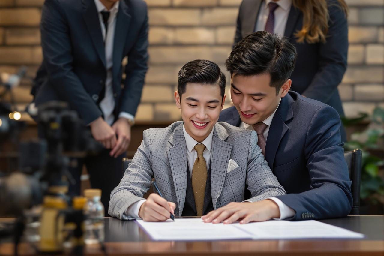 吃瓜视频签约新生代演员陈晓宇,将出演年度大剧《山海经》